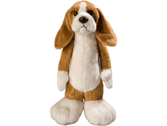 Peluche chien debout 25 cm