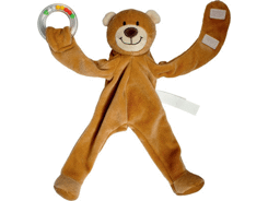 Peluche doudou ours 27 cm
