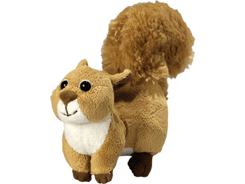 Peluche écureuil beige 18 cm