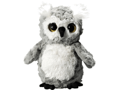 Peluche écureuil gris 18 cm