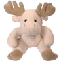Peluche élan assis 24 cm crème Au choixcrème
