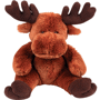 Peluche élan assis 28 cm Marronmarron
