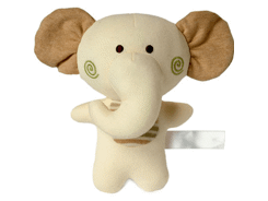 Peluche éléphant 16 cm