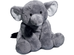Peluche éléphant assis 30 cm