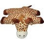 Peluche girafe 32x28 cm Marronmarron