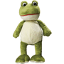Peluche grenouille assis 19 cm Au choixvert clair
