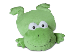 Peluche grenouille assis 28 cm