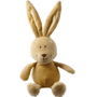 Peluche lapin assis 18 cm Au choixbeige