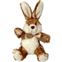 Peluche lapin marron assis 14 cm Marronmarron