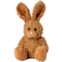 Peluche lapin marron assis 21 cm Marronmarron