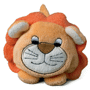 Peluche lion 7 cm Orangeorange
