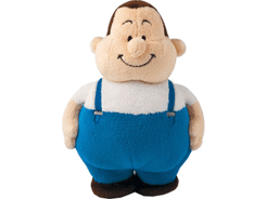 Peluche Mr ouvrier bleu