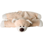 Peluche ours 32x28cm Au choixmarron clair