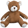 Peluche ours assis 12 cm Au choixmarron foncé