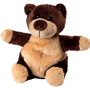 Peluche ours assis 14cm Marronmarron
