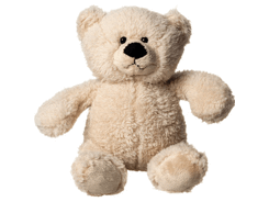 Peluche ours assis 15cm