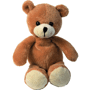 Peluche ours assis 16 cm Marronmarron