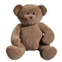 Peluche ours assis 36cm Au choixbeige