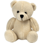 Peluche ours assis 9 cm beige Au choixcrème
