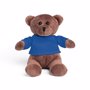 Peluche ours avec t-shirt BleuBleu royal