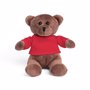 Peluche ours avec t-shirt RougeRouge