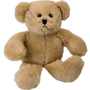 Peluche ours beige assis 13 cm Au choixmarron clair