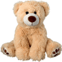 Peluche ours beige assis 15 cm Au choixbeige