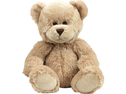 Peluche ours beige assis 23cm