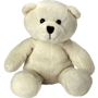 Peluche ours blanc assis 19 cm Au choixcrème