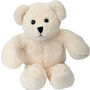 Peluche ours crème assis 13 cm Blancblanc cassé
