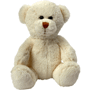 Peluche ours crème assis 15 cm Au choixcrème