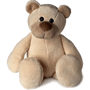 Peluche ours crème assis 19 cm Au choixmarron clair