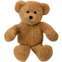 Peluche ours marron assis 13 cm Marronmarron