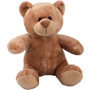 Peluche ours marron assis 20 cm Marronmarron