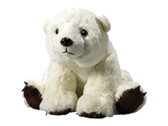 Peluche ours polaire