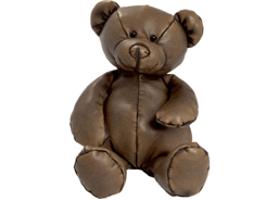 Peluche ours PVC assis 13cm