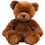 Peluche ours roux assis 23cm Marronmarron