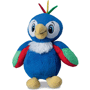 Peluche perroquet bleu Au choixmulticolore