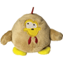 Peluche poule en micro fibre Au choixbeige