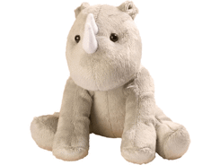 Peluche rhinocéros 15 cm