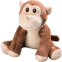 Peluche singe 15 cm Au choixmarron/écru