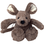 Peluche souris assis 10 cm Grisgris