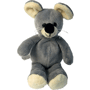 Peluche souris assis 15 cm Grisgris