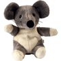 Peluche souris grise assis 14 cm Grisgris