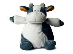 Peluche vache 15 cm