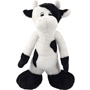 Peluche vache assis 26 cm Au choixnoir/blanc