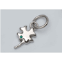 Pendentif charms trefle 4 feuill.cristal Au choixargenté