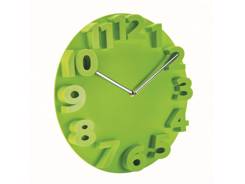 Pendule murale chiffre relief