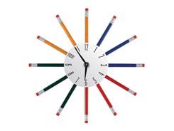 Pendule murale crayon