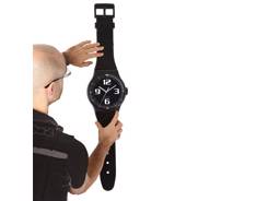 Pendule murale forme de montre